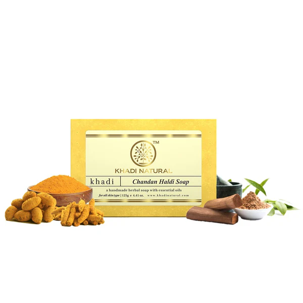 Khadi Natural Chandan Haldi Soap