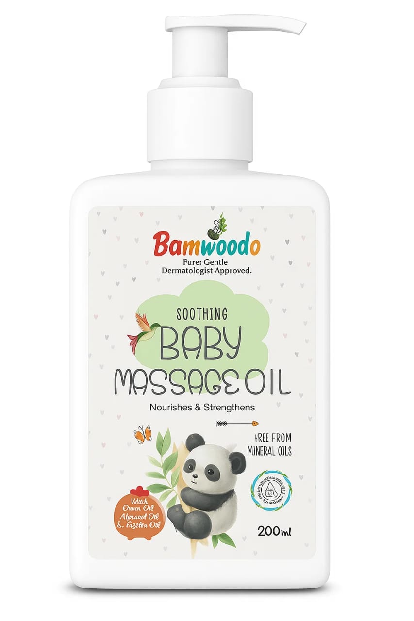 Bamwoodo Soothing Baby Massage Oil