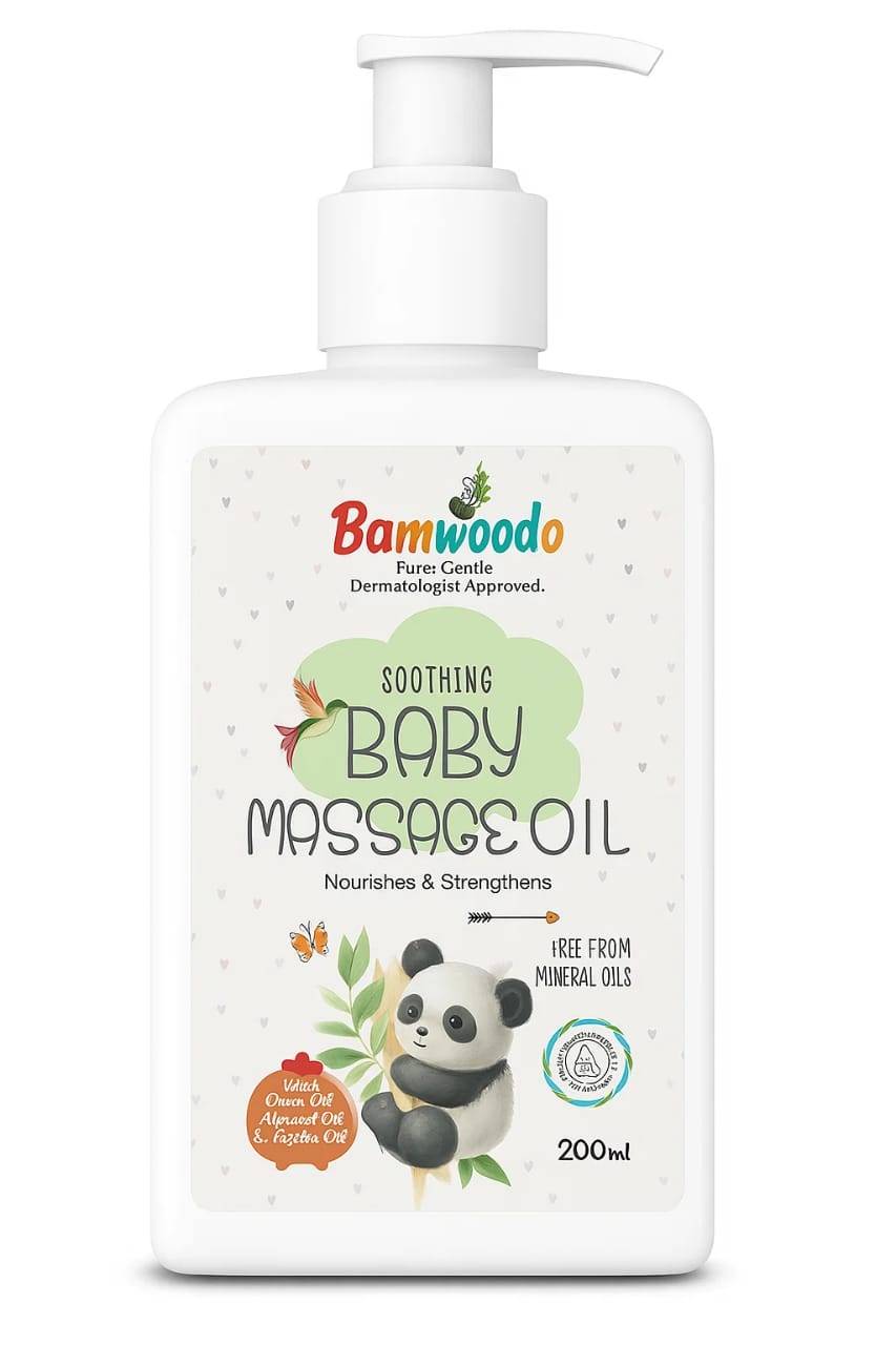 Bamwoodo Soothing Baby Massage Oil